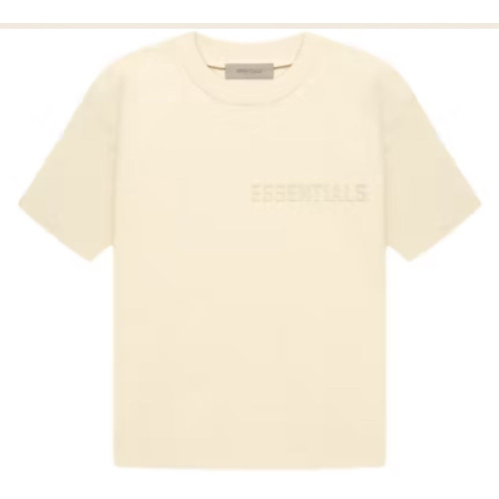 NEW Fear of God Essentials T-shirt Eggshell FW22 Size XSmall